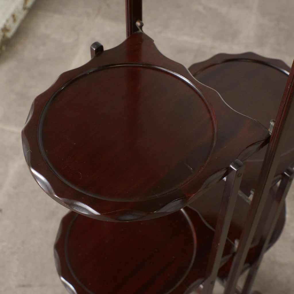 英国クラシック 折畳み式 ケーキスタンド