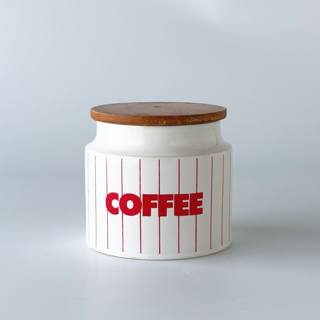STRIPE ストライプ キャニスター "COFFEE"