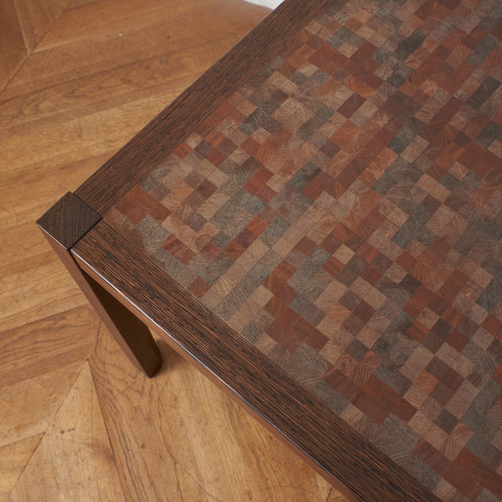 寄木サイドテーブル