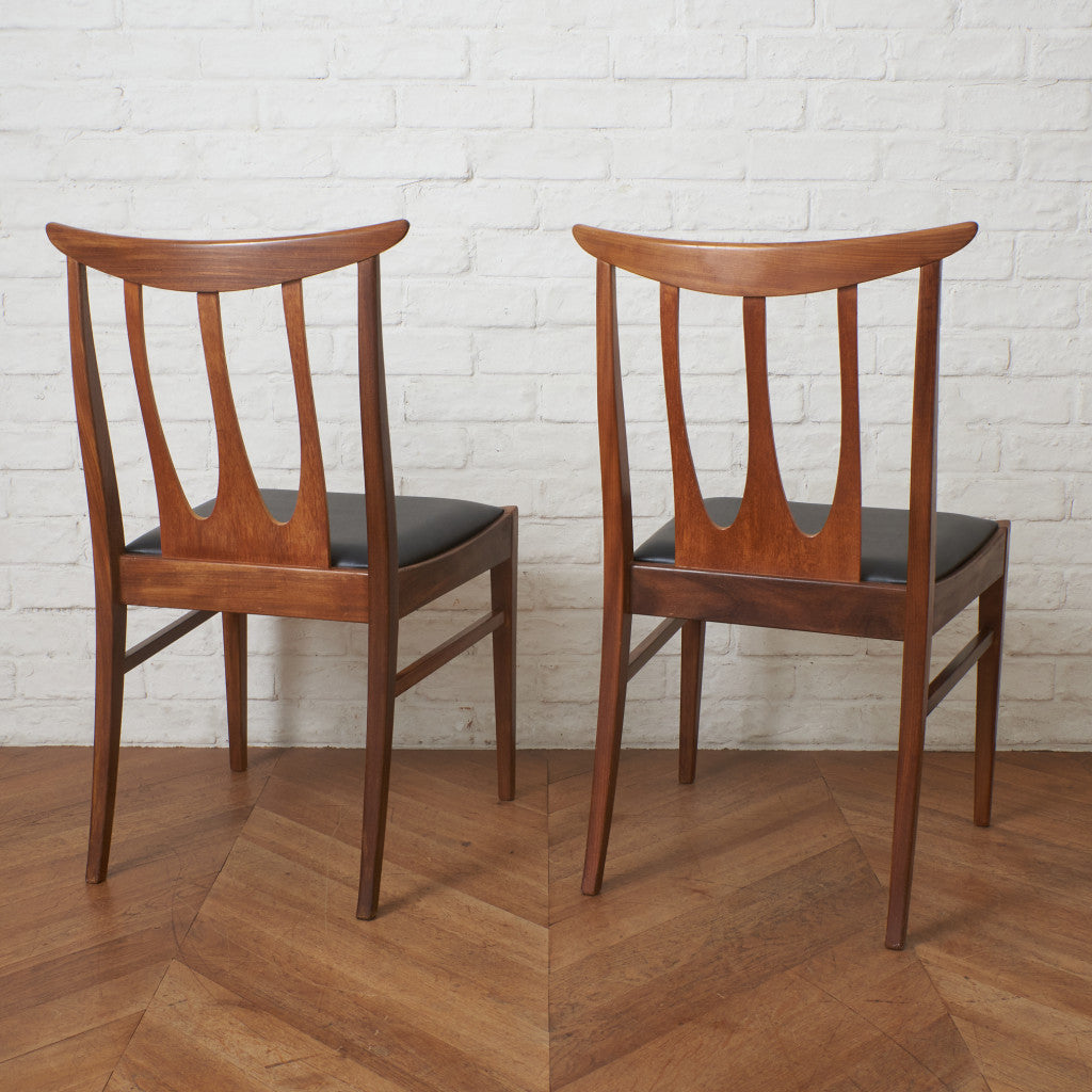 Brazilia ダブルバックチェア 2脚セット / 張替済