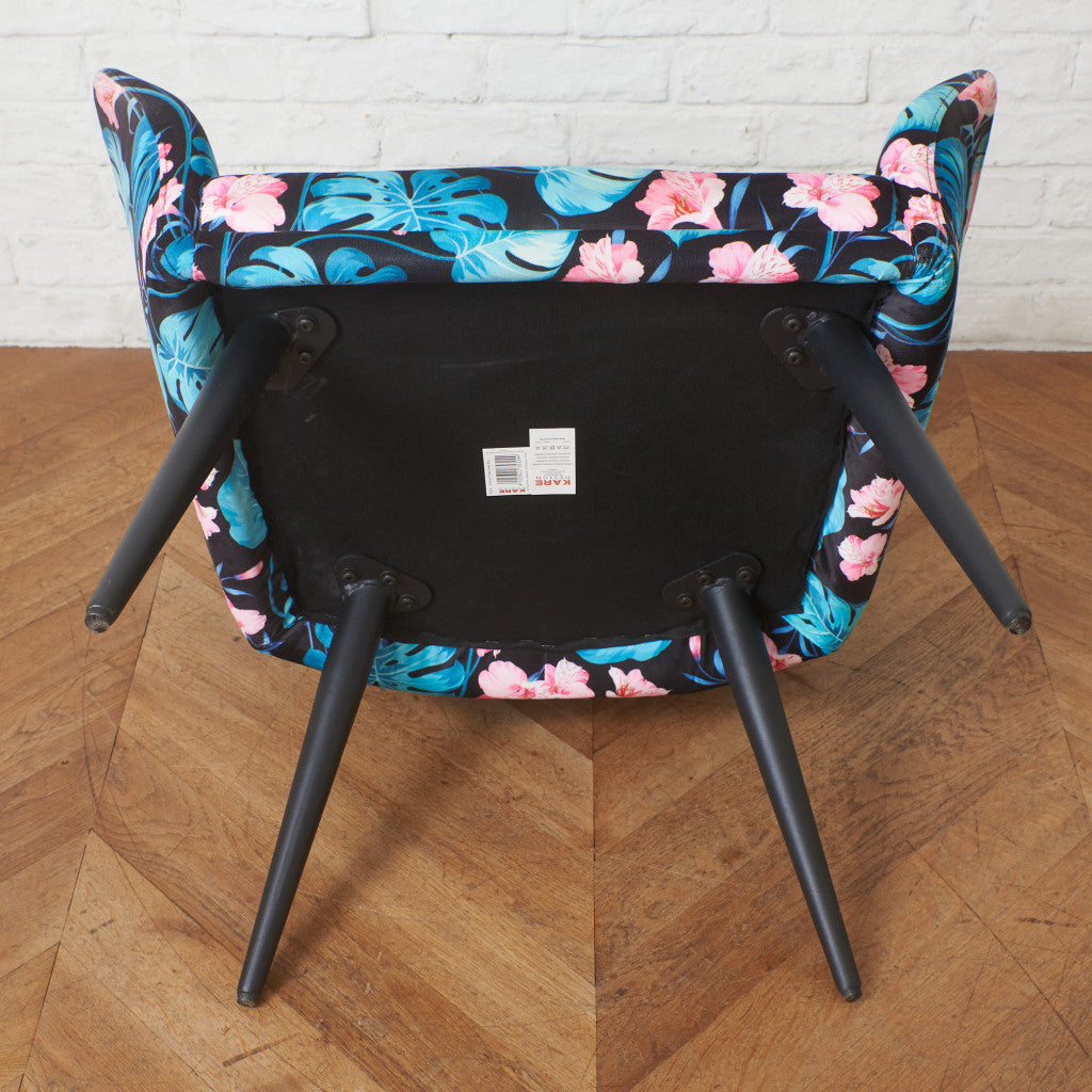 FLOWER POWEＲ BLUE アームチェア