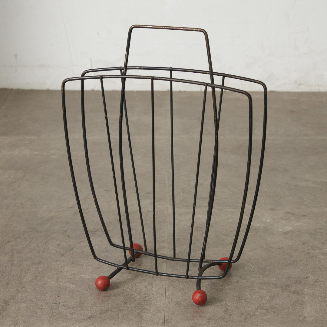 ベルギーヴィンテージ マガジンラック