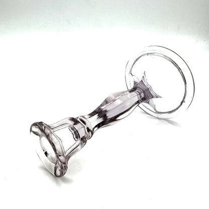 英国クラシック ガラス キャンドルスタンド