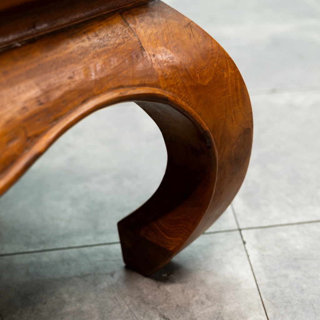 チーク無垢材 オピウムテーブル