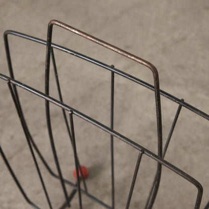 ベルギーヴィンテージ マガジンラック