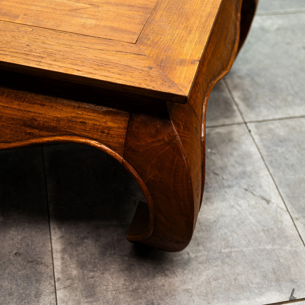 チーク無垢材 オピウムテーブル