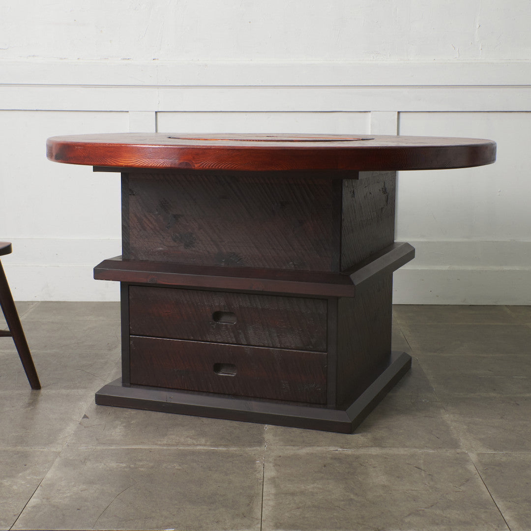 囲炉裏 ローテーブル 兼 ダイニングテーブル