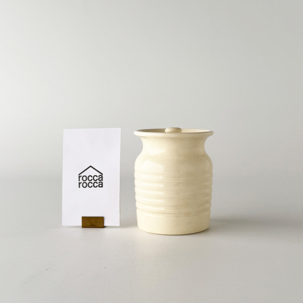 ヴィンテージ 蓋付きジャー