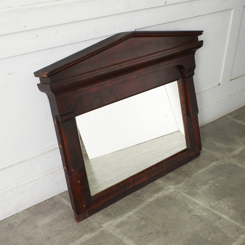 西洋アンティーク オーバーマントルミラー