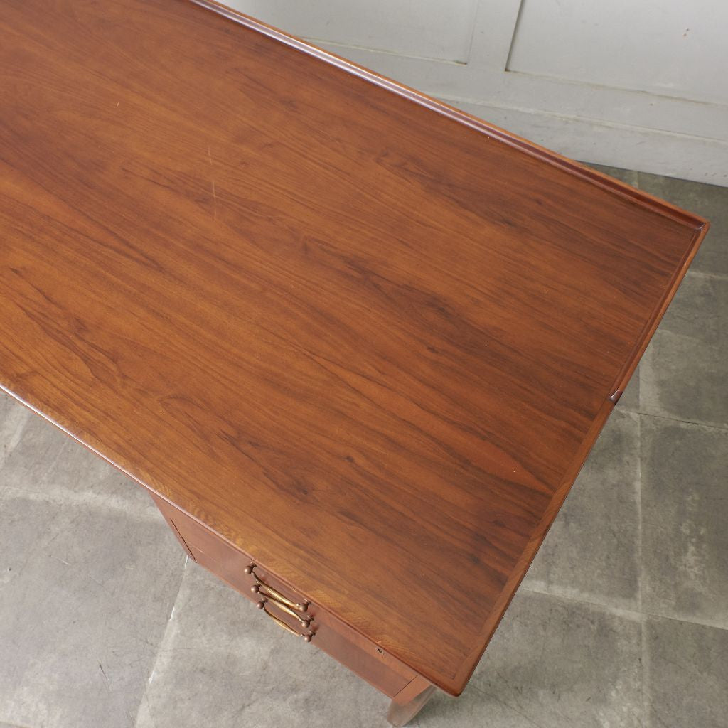 デンマーク製ヴィンテージ 両袖デスク