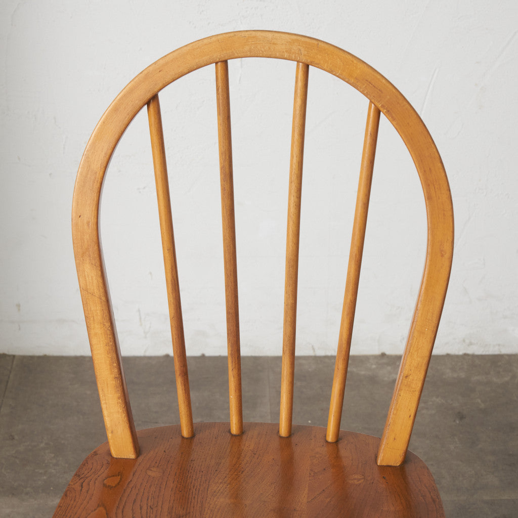 4本スポーク フープバックチェア