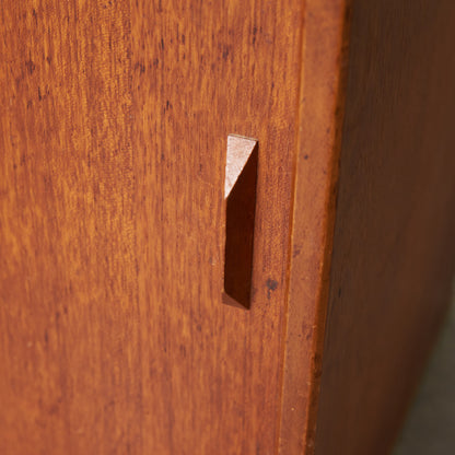 ヴィンテージ ビューロー付きブックケース