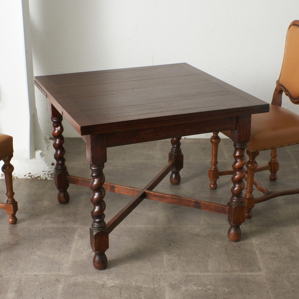 Lloyd's Antiques Real Antique Draw Leaf Table / ロイズ