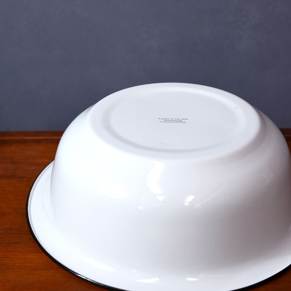 シンプル ホーロー ウォッシュベイシン