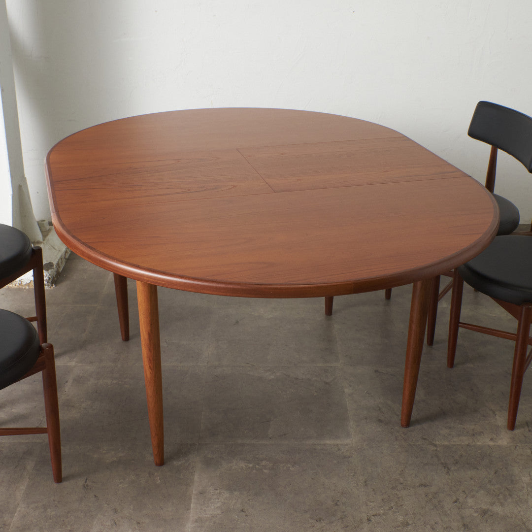 エクステンション ラウンドダイニングテーブル