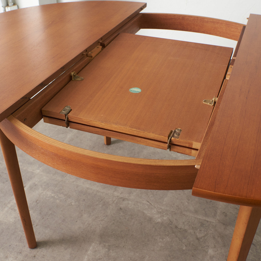 エクステンション ラウンド ダイニングテーブル