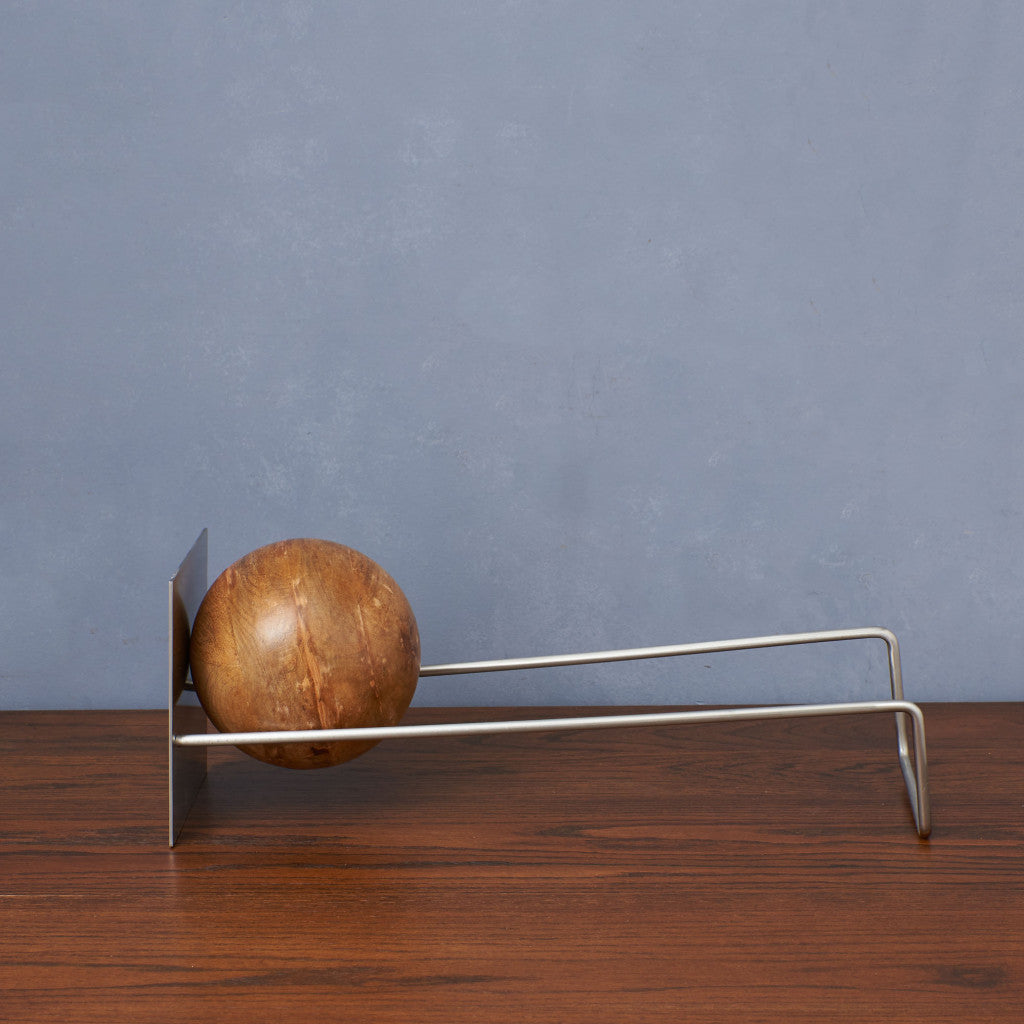 スロープ ブックスタンド シルバー