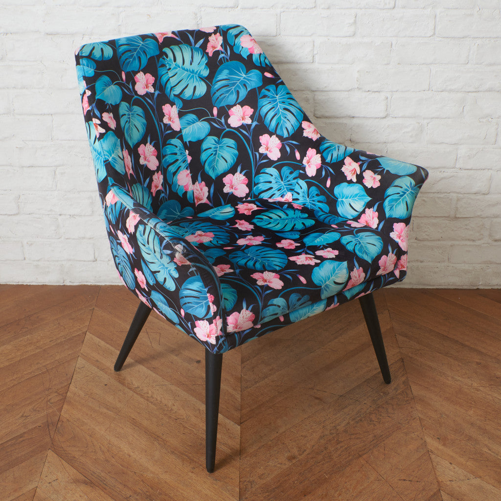 FLOWER POWEＲ BLUE アームチェア