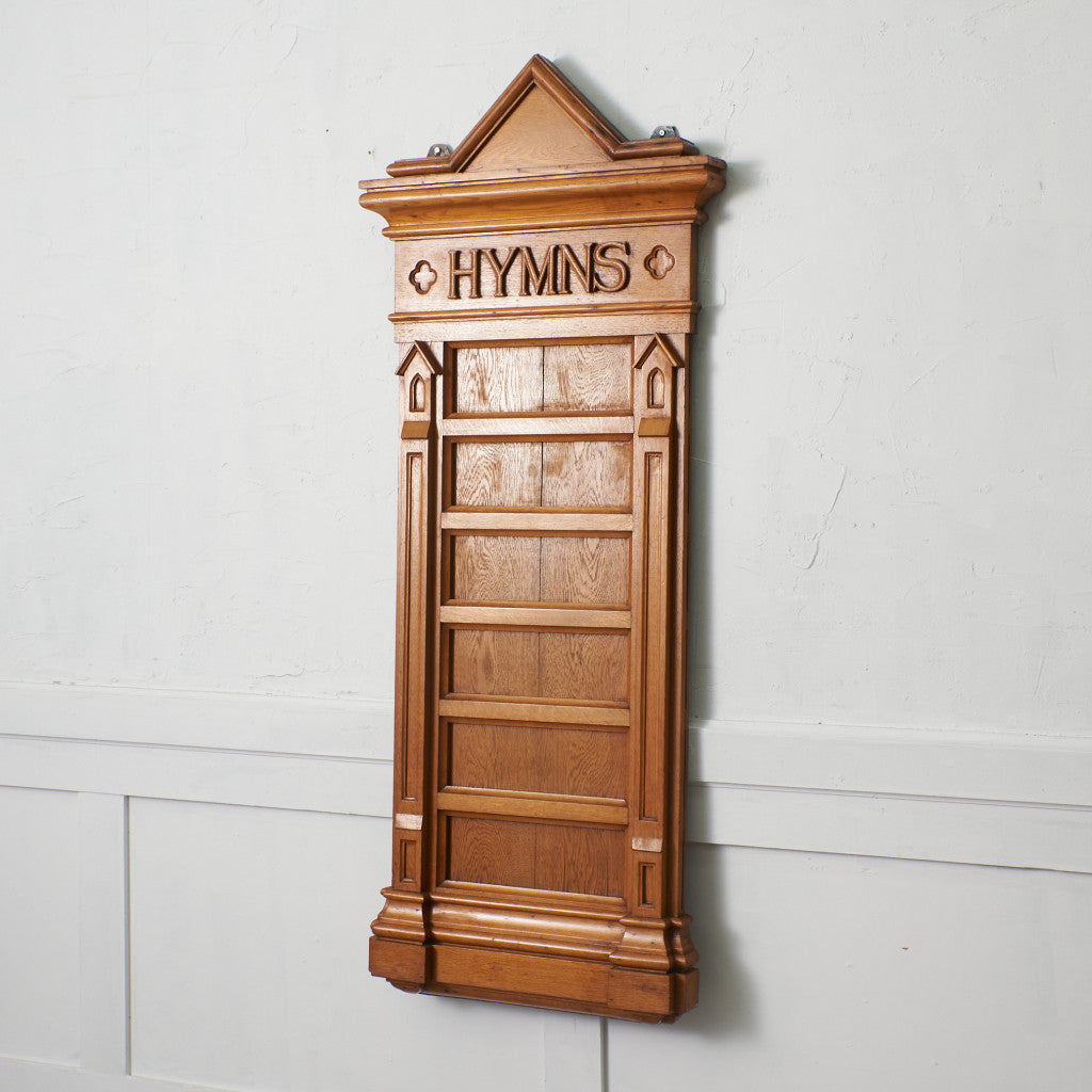 西欧アンティーク 讃美歌ボード