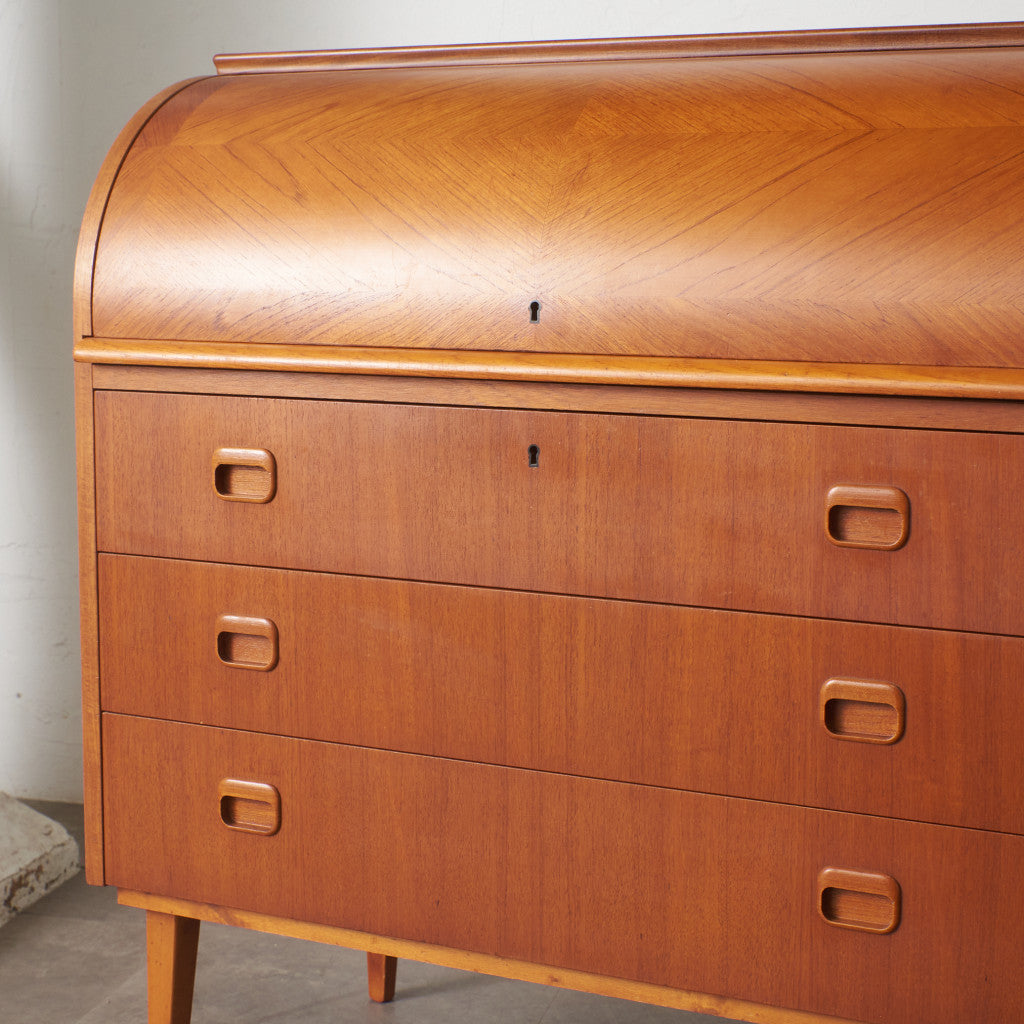 ヴィンテージ ロールトップ ライティングビューロー