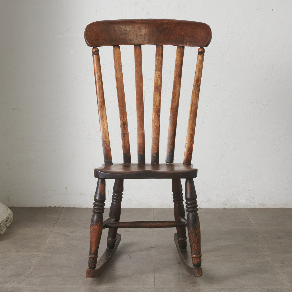 英国 アンティーク ロッキングチェア