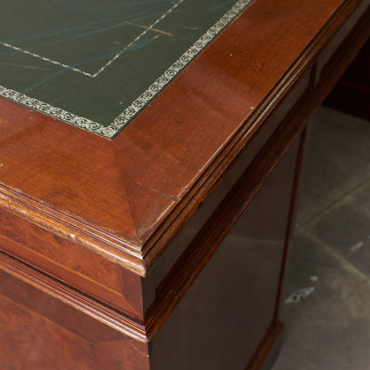 スペイン製 クラシック 両袖デスク