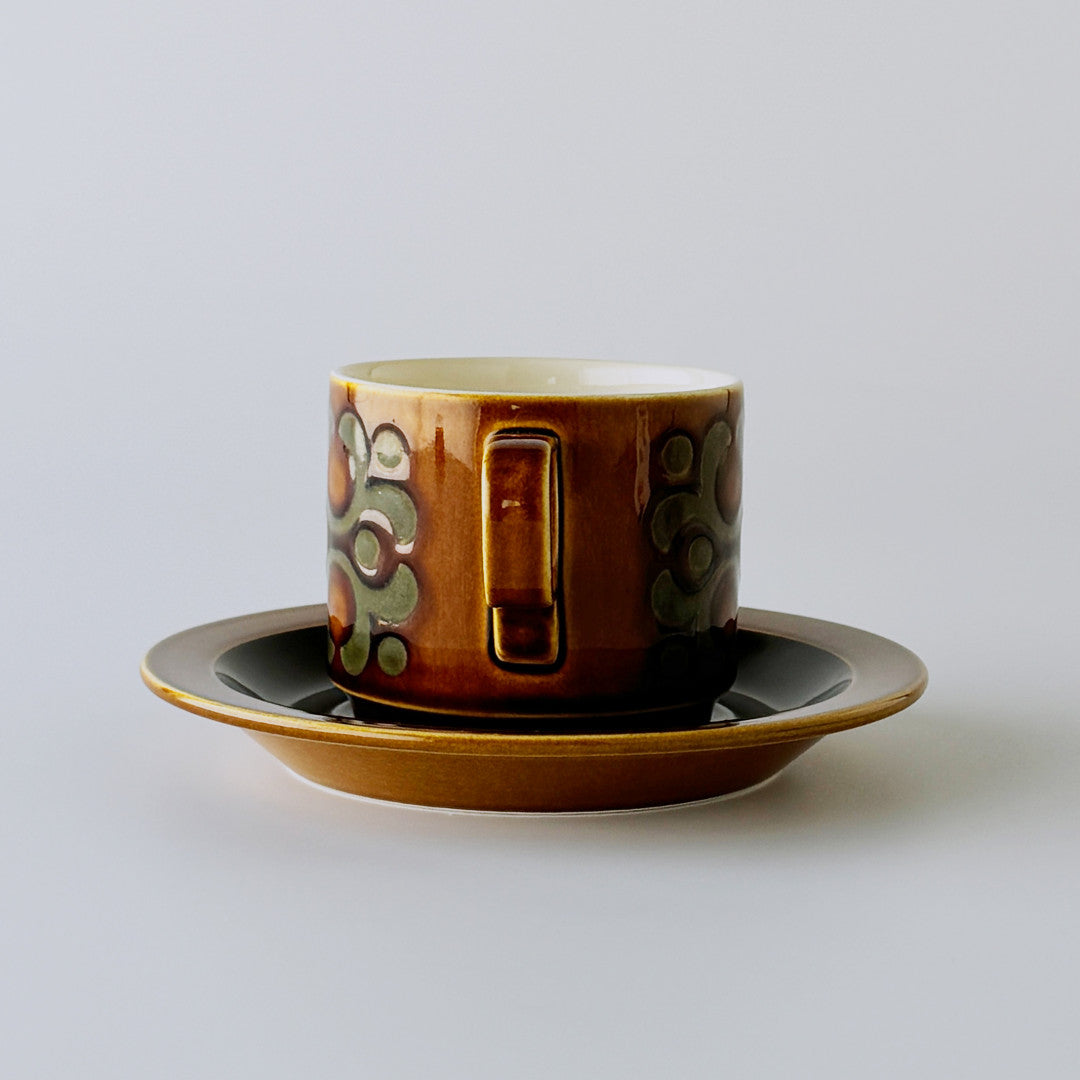 BRONTE ブロンテ カップ＆ソーサー｜ホーンジー Hornsea Pottery