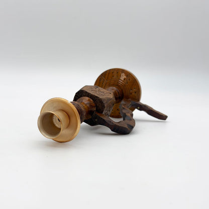 ヴィンテージ 木製 キャンドルスタンド