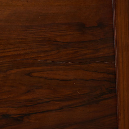 アンティーク ウォールナット材 両袖デスク