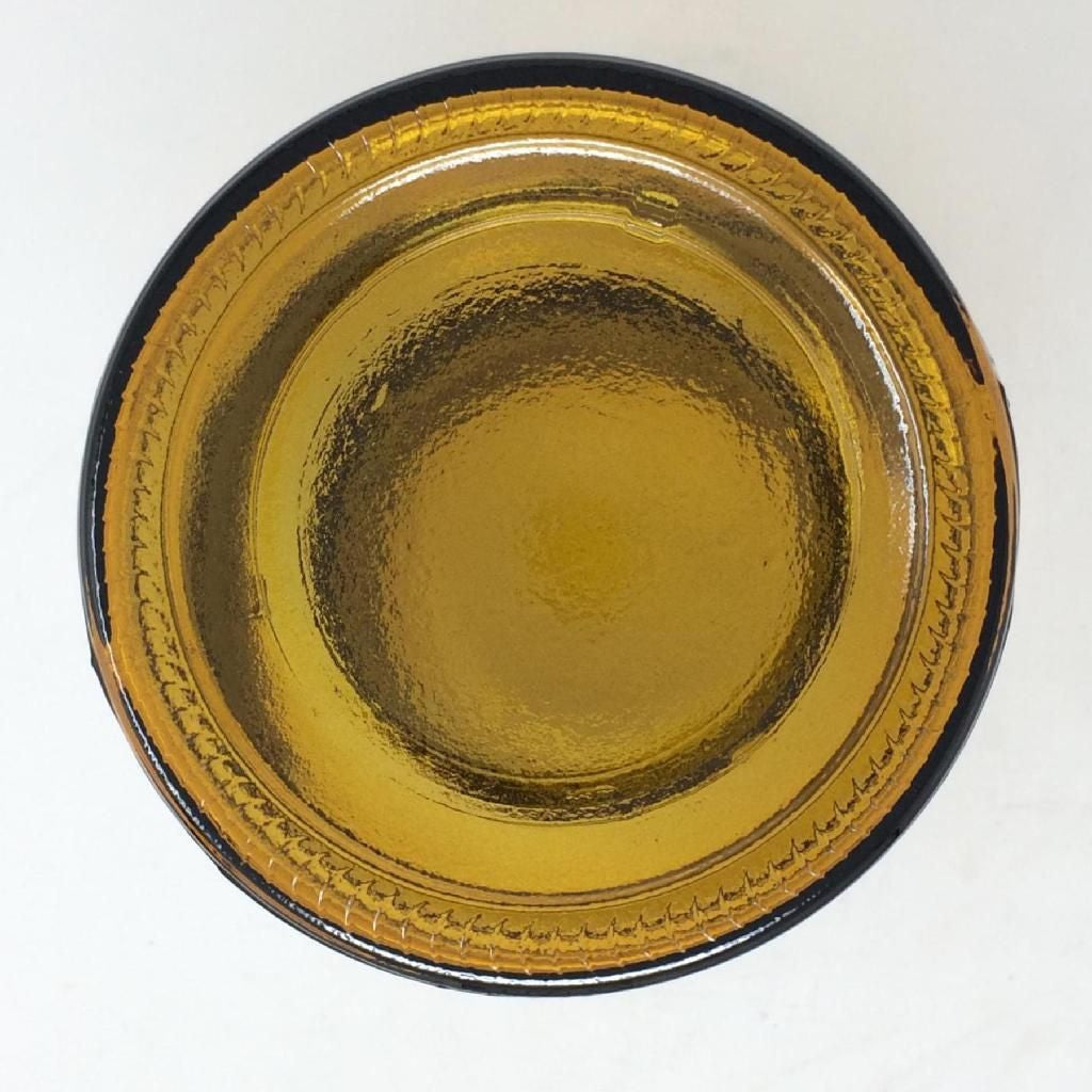 リサイクルガラス フラワーベース SEIS アンバー