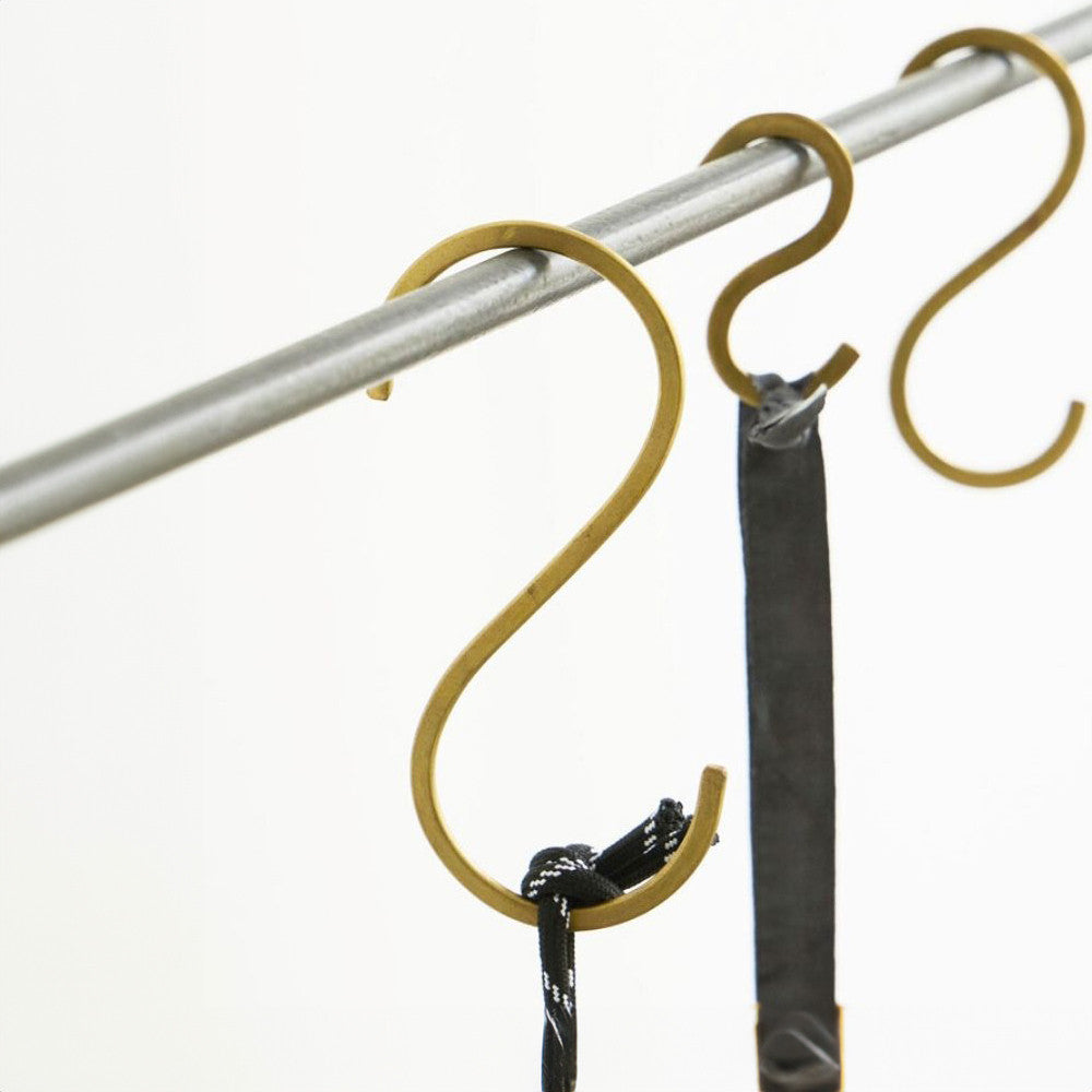 真鍮 Ｓ字フック Lサイズ