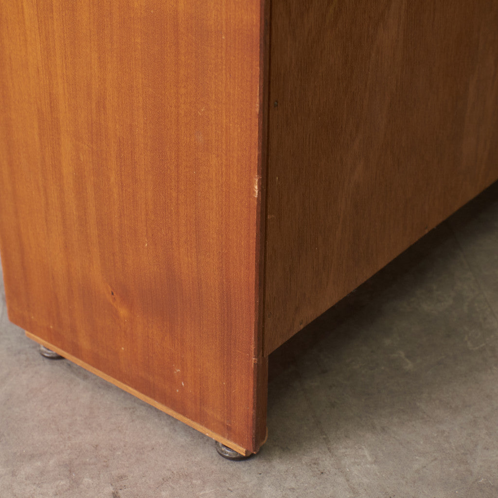 ヴィンテージ ガラスキャビネット