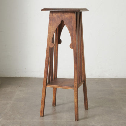 英国アンティーク  アーツアンドクラフツ様式 プランタースタンド