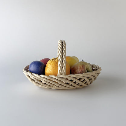 ヴィンテージ セラミック フルーツバスケット