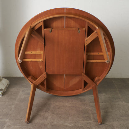 エクステンション ラウンド ダイニングテーブル