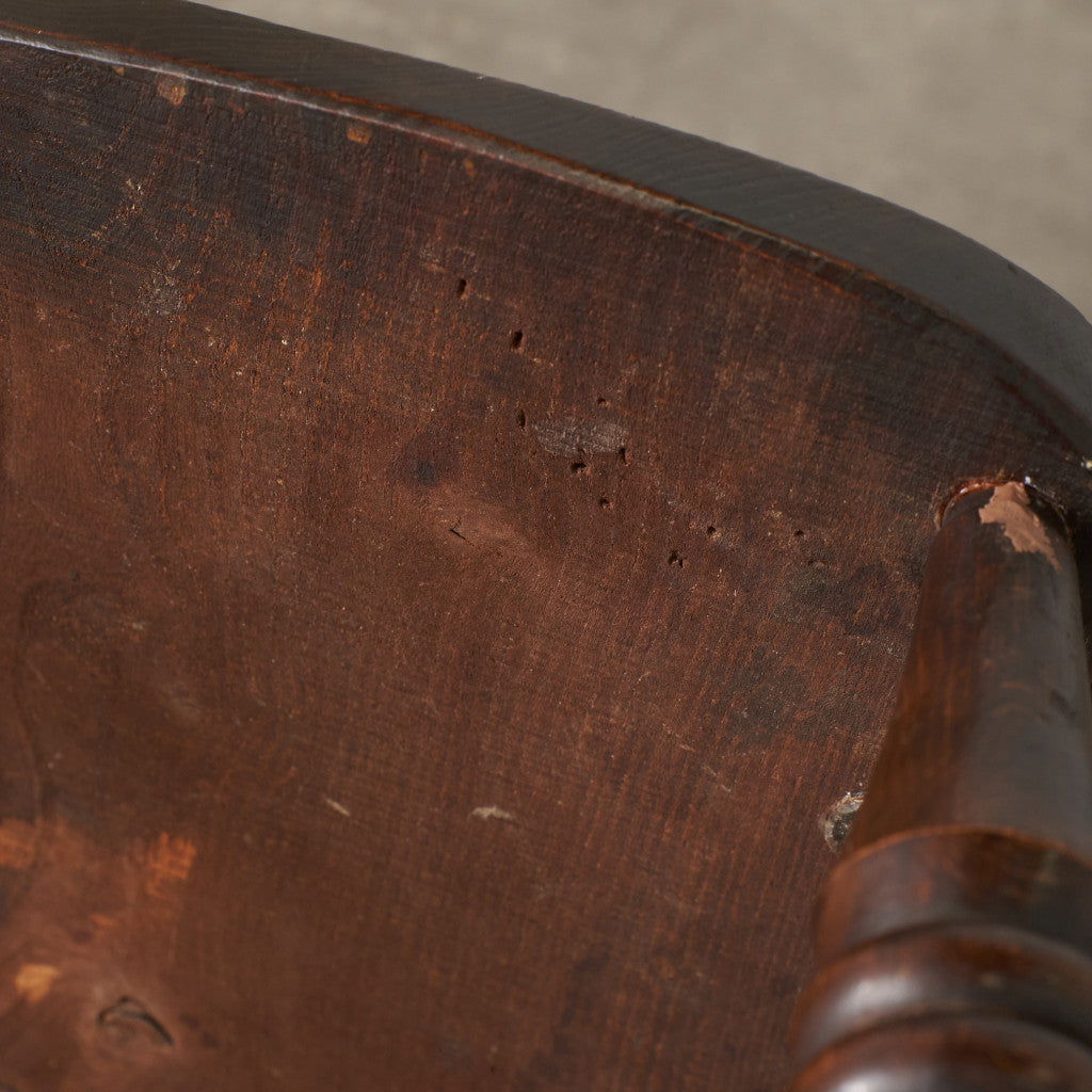 英国アンティーク ホイールバックウィンザーアームチェア