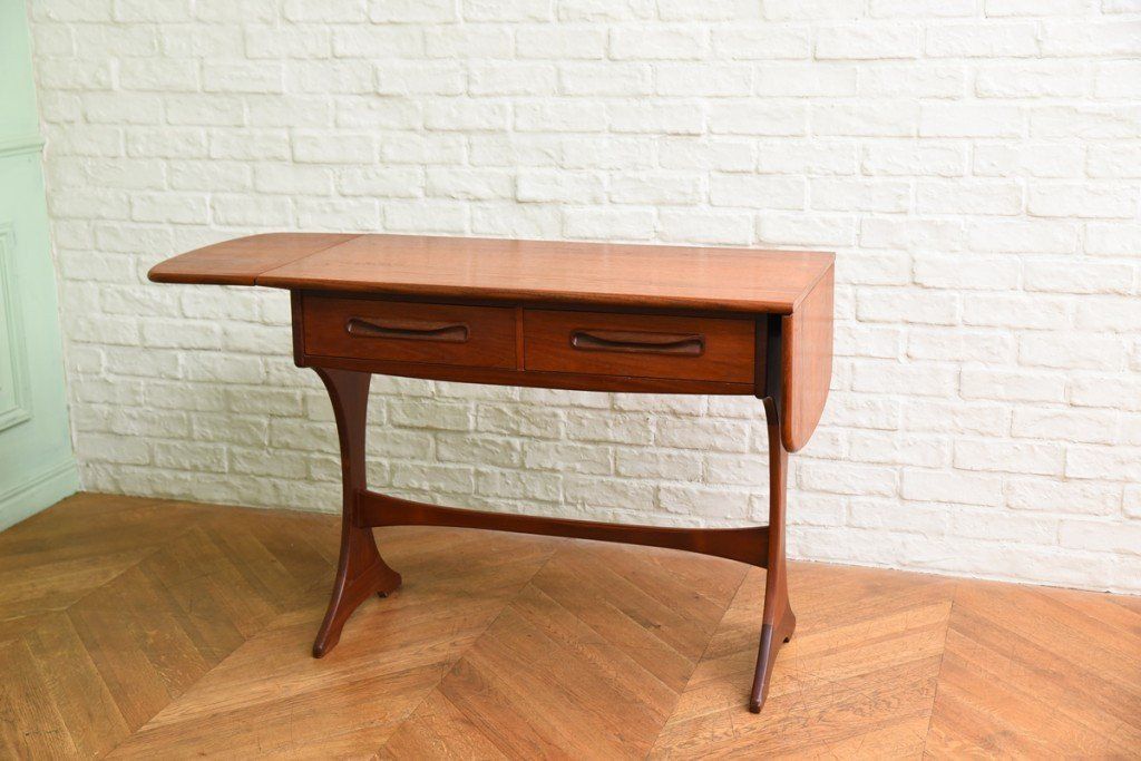 G-PLAN Fresco バタフライサイドデスク (Side/Dressing Table 1987)｜ジープラン G-PLAN｜ビクター・ブラムウェル・ウィルキンス Victor Bramwell Wilkins
