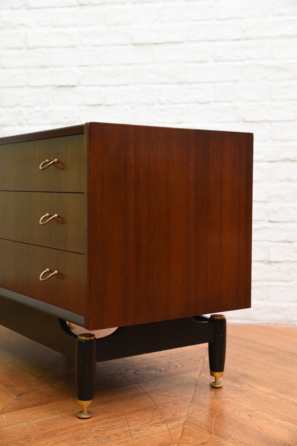 Tola&black ワイド3段チェスト(208)