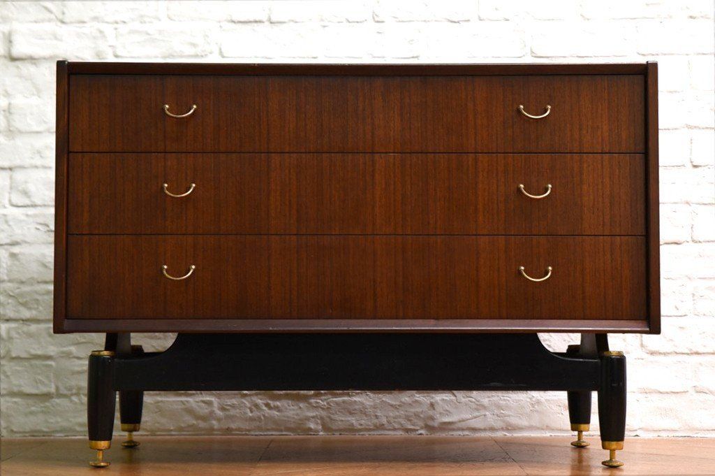 Tola&black ワイド3段チェスト(208)