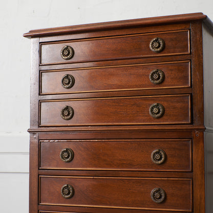 英国クラシック 11段 ハイチェスト