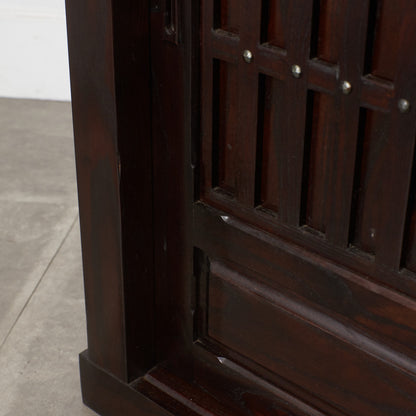 松尾博昭作 欅材 水屋箪笥