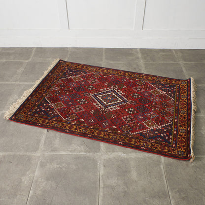 ウール製 手織り 絨毯