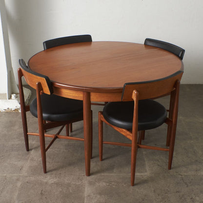 エクステンション ラウンドダイニングテーブル