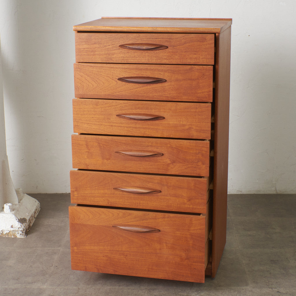 ヴィンテージ 6段チェスト