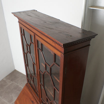 英国アンティーク エドワーディアン様式 ビューローブックケース