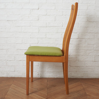 英国ヴィンテージ ダイニングチェア / 張替済