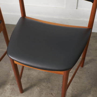 ダイニングチェア 4脚セット / 張替済