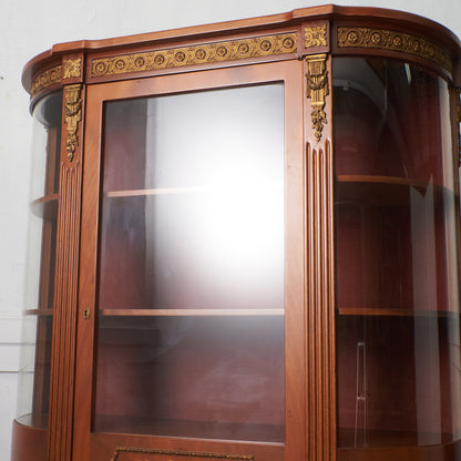 クラシック ガラスキャビネット