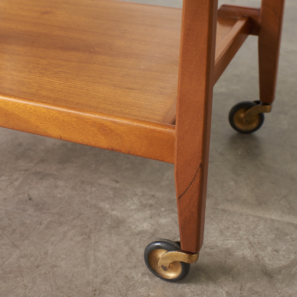 英国ヴィンテージ ドロップリーフトロリーワゴン