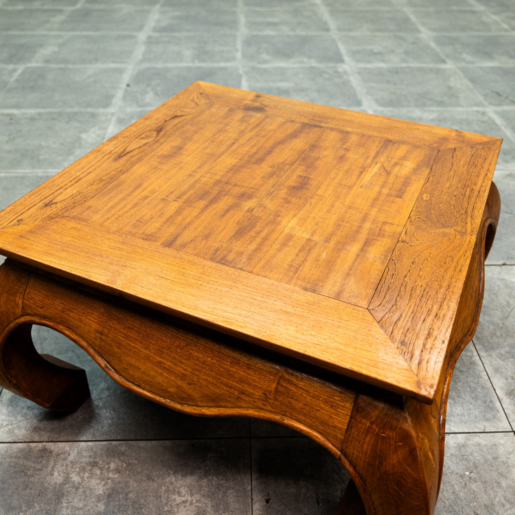 チーク無垢材 オピウムテーブル